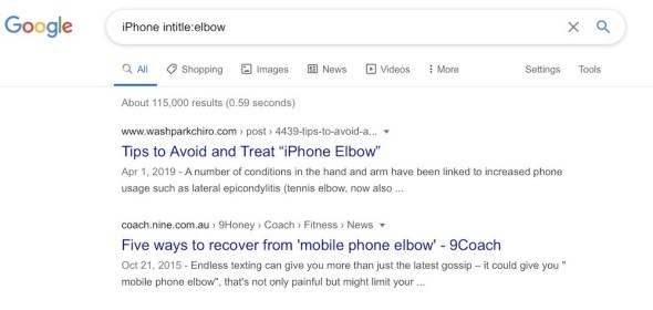 iPhone-Elbow