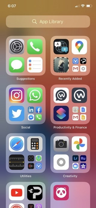 APP CLUTTER