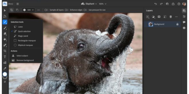 أدوبي تتيح نسخة من تطبيق فوتوشوب وتطبيق إليستريتور على الويب