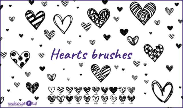 Hearts Brushes