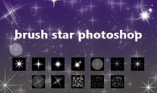 brush star photoshop