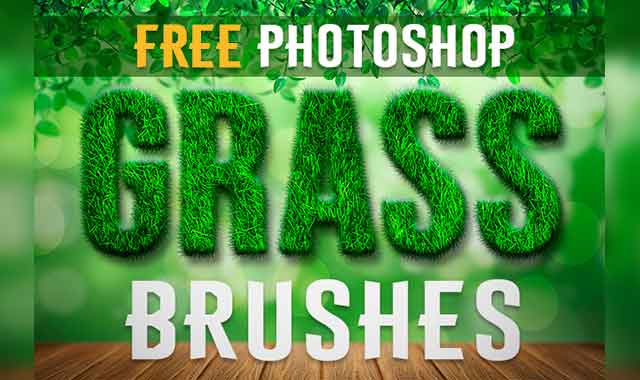 grass brush photoshop