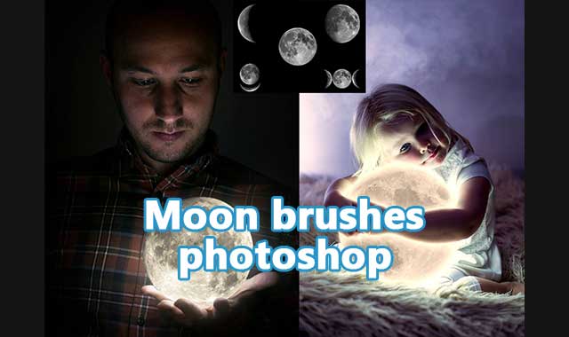 moon brushes photoshop
