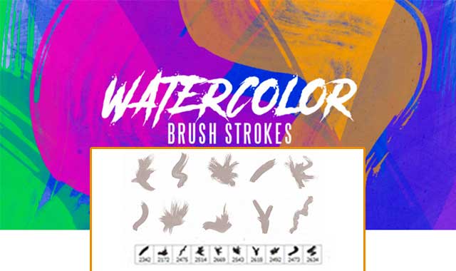 watercolor brushes
