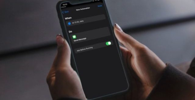 كيفية جدولة رسالة نصية على الآي-فون لإرسالها في وقت لاحق