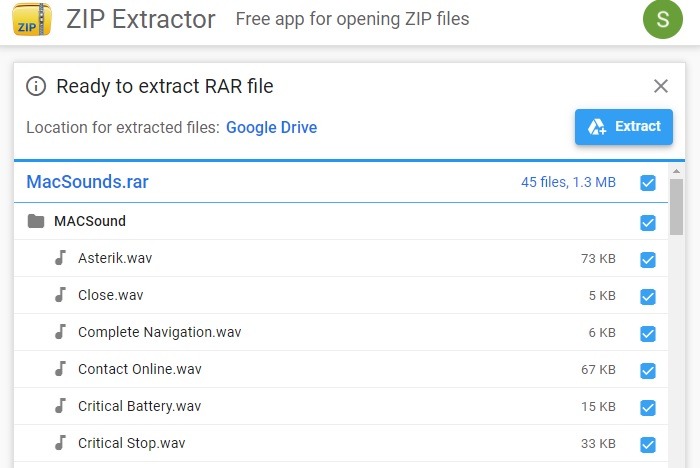 Windows Sound Schemes Extracting In Zip Extractor