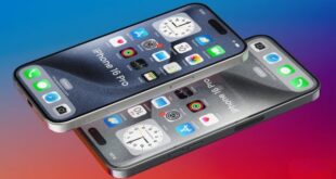 من iPhoneIslam.com، يتم عرض جهازي iPhone 16 Pro Max على خلفية متدرجة، وتعرض شاشتهما الرئيسية مع أيقونات تطبيقات متنوعة وخلفية متطابقة، مع تسليط الضوء على بعض أكبر التغييرات في أحدث طراز.
